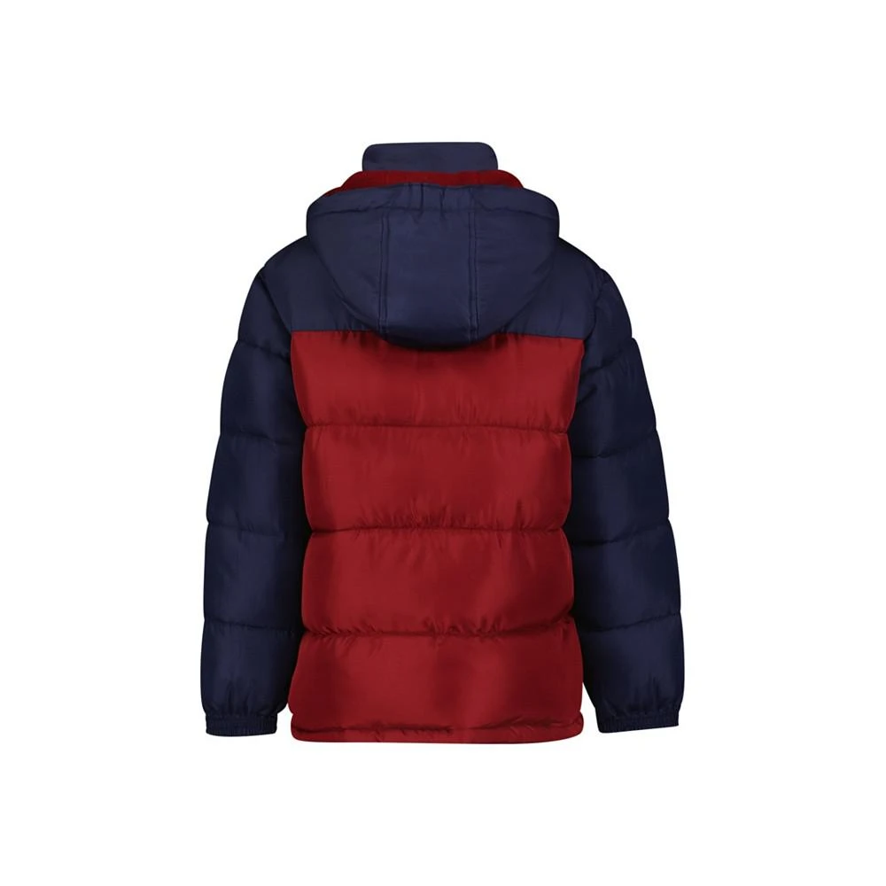 商品Reebok|Minus Zero Toddler and Little Boys Color Block Puffer Coat,价格¥168,第2张图片详细描述