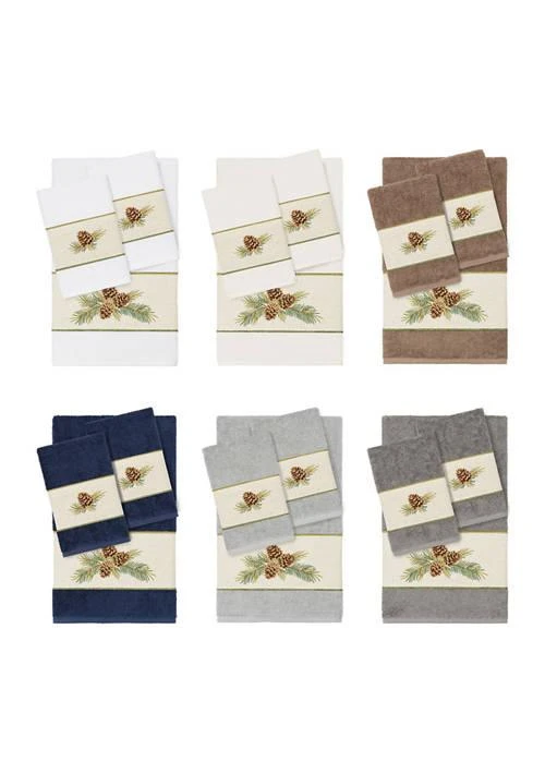 商品Linum Home Textiles|Home Pierre 3Pc Embellished Towel Set,价格¥743,第2张图片详细描述