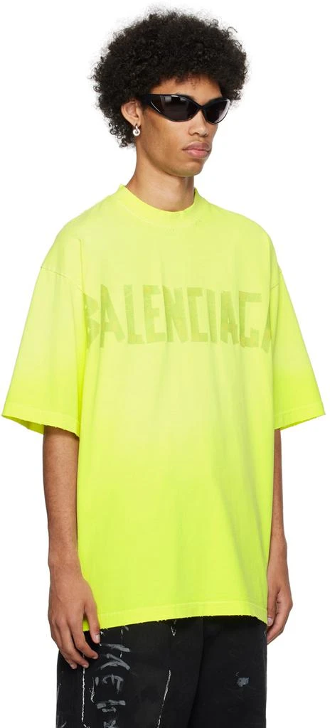 商品Balenciaga|Yellow Tape Type T-Shirt,价格¥6439,第2张图片详细描述