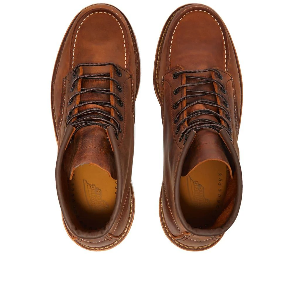 商品Red Wing|Red Wing 1907 Heritage Work 6" Moc Toe Boot,价格¥2693,第5张图片详细描述