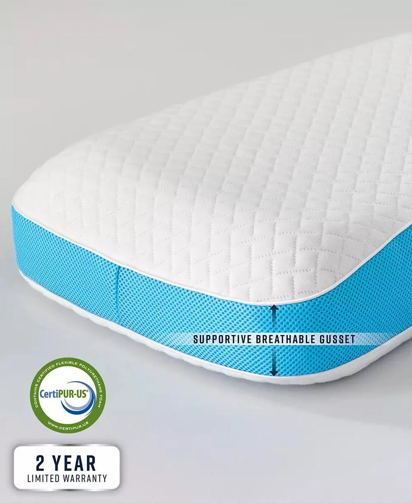 商品ProSleep|Side and Back Sleeper Gel-Infused Memory Foam Pillow,价格¥292,第4张图片详细描述