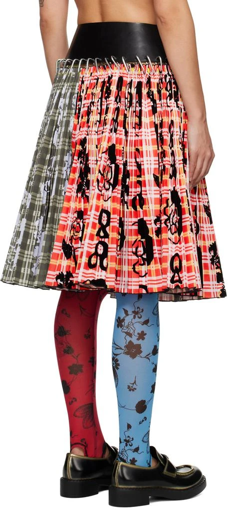 商品CHOPOVA LOWENA|Gray & Red Penstemon Carabiner Midi Skirt,价格¥8384,第3张图片详细描述