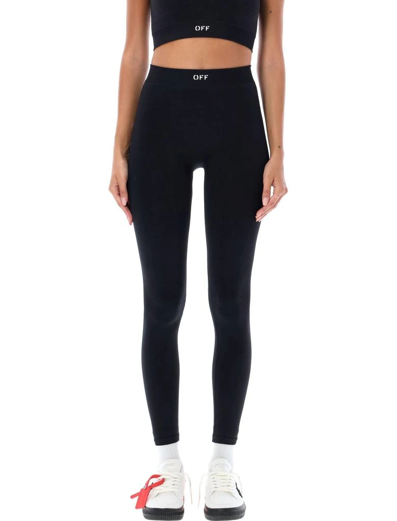 商品Off-White|Off Stamp Seam Leggings,价格¥1383,第1张图片