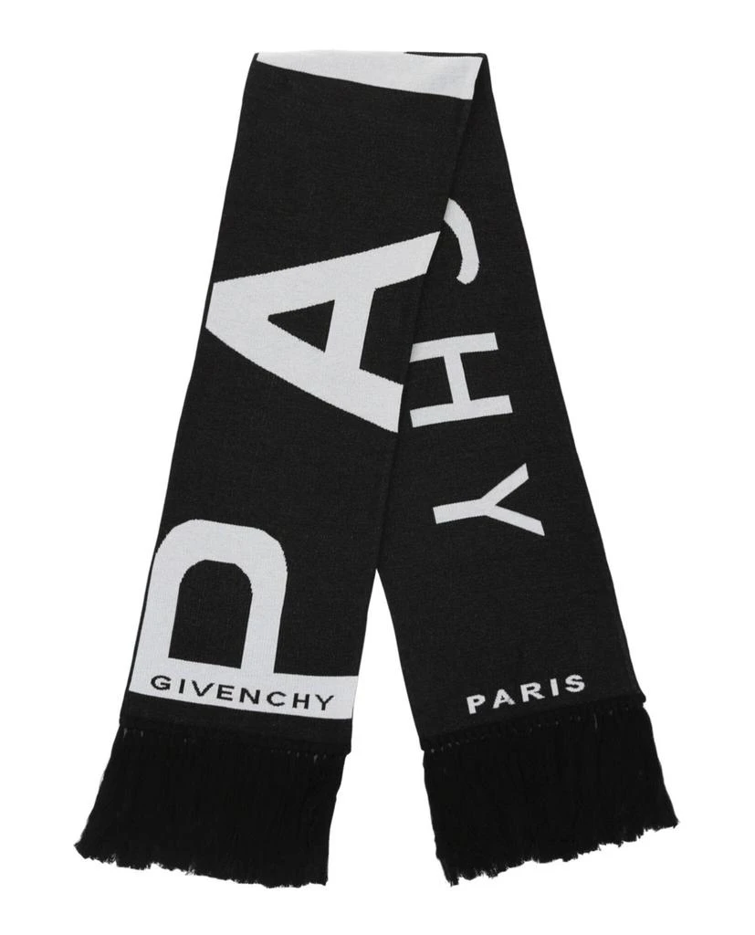 商品Givenchy|Logo Fringe Football Scarf,价格¥1424,第2张图片详细描述