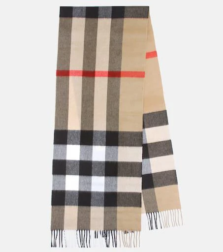 商品Burberry|Mega Check cashmere scarf,价格¥5111,第1张图片