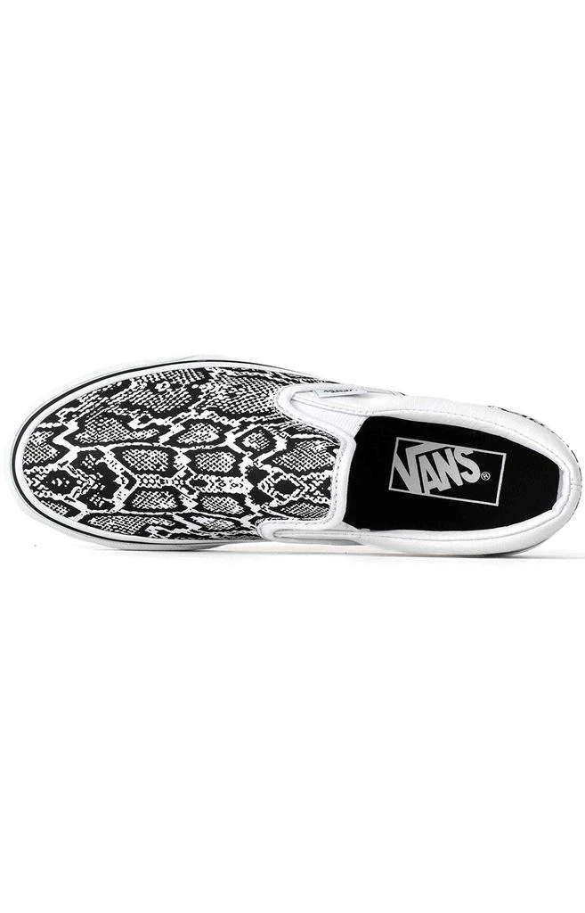 商品Vans|(U38WTQ) Python Classic Slip-On Shoe - White/True White,价格¥271,第2张图片详细描述