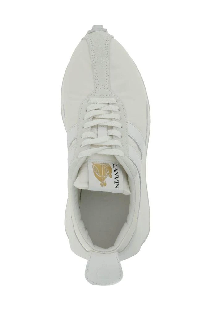 商品Lanvin|NYLON AND LEATHER BUMPER SNEAKERS,价格¥1681,第3张图片详细描述