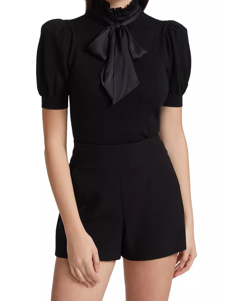 商品Alice + Olivia|​Chase Puff-SleeveTop,价格¥2860,第3张图片详细描述