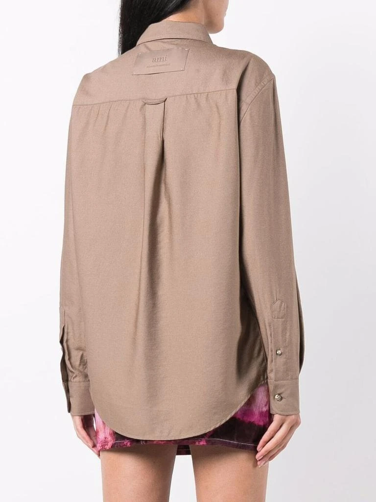 商品AMI|AMI PARIS WOMEN OVERSIZED SHIRT,价格¥2091,第4张图片详细描述