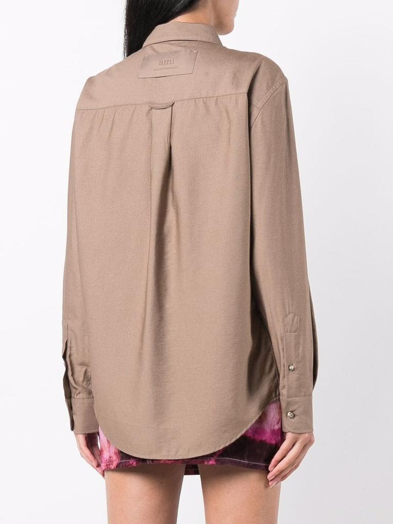 商品AMI|AMI PARIS WOMEN OVERSIZED SHIRT,价格¥2036,第6张图片详细描述