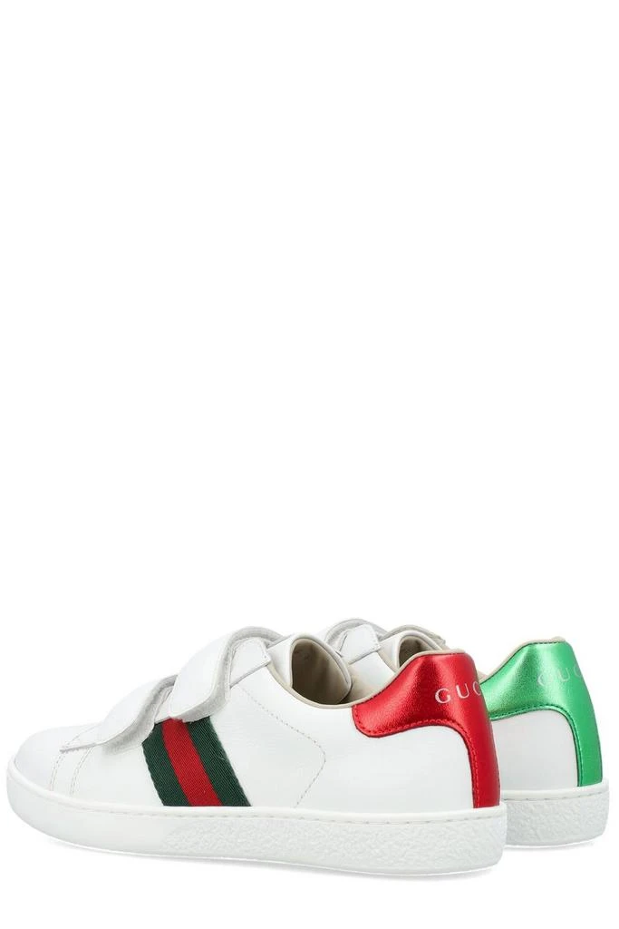 商品Gucci|Gucci Kids Ace Round Toe Sneakers,价格¥1618,第4张图片详细描述