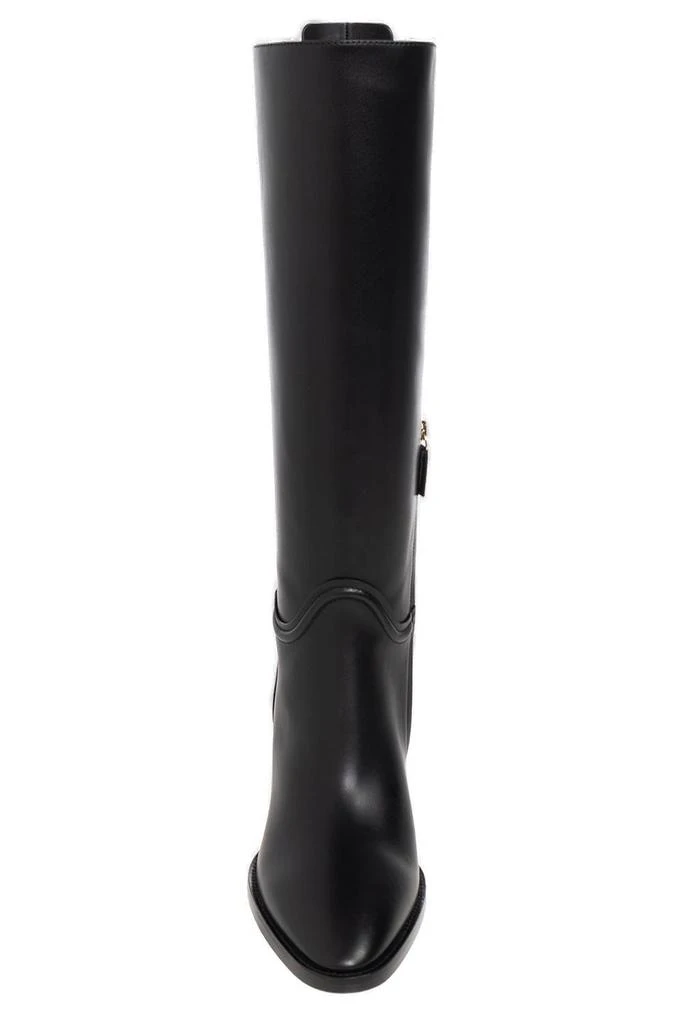 商品Salvatore Ferragamo|Salvatore Ferragamo Torris Heeled Knee-Length Boots,价格¥5919,第4张图片详细描述