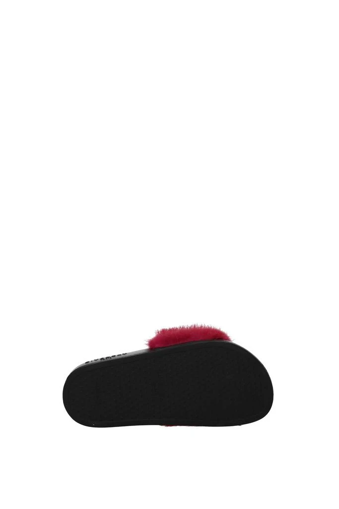 商品Givenchy|Slippers and clogs Fur Pink Raspberry,价格¥1940,第5张图片详细描述