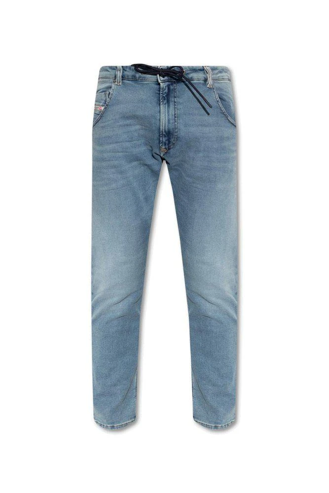 商品Diesel|Diesel Krooley Drawstring Tapered-Leg Jeans,价格¥1643,第1张图片