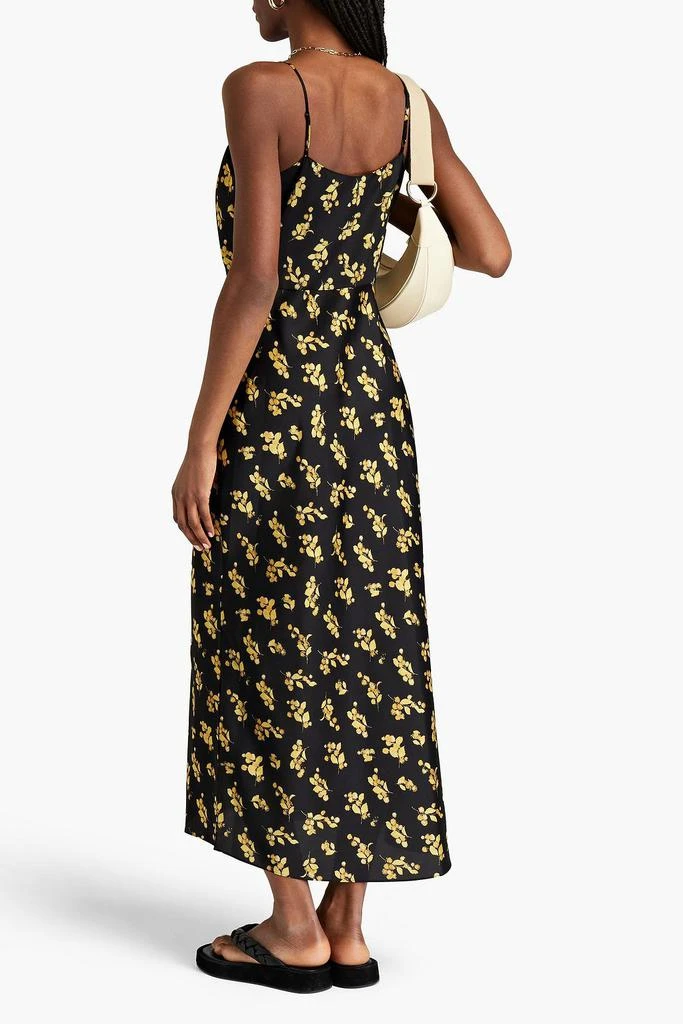 商品Vince|Floral-print satin midi slip dress,价格¥774,第1张图片
