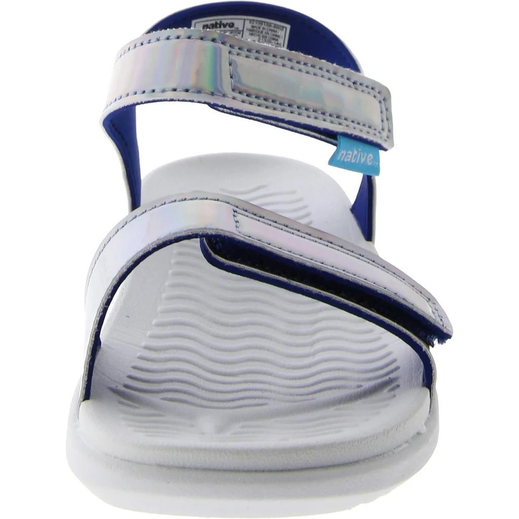 商品Native|Native Girls Charley Hologram Little Kid Metallic Sport Sandals,价格¥138,第2张图片详细描述