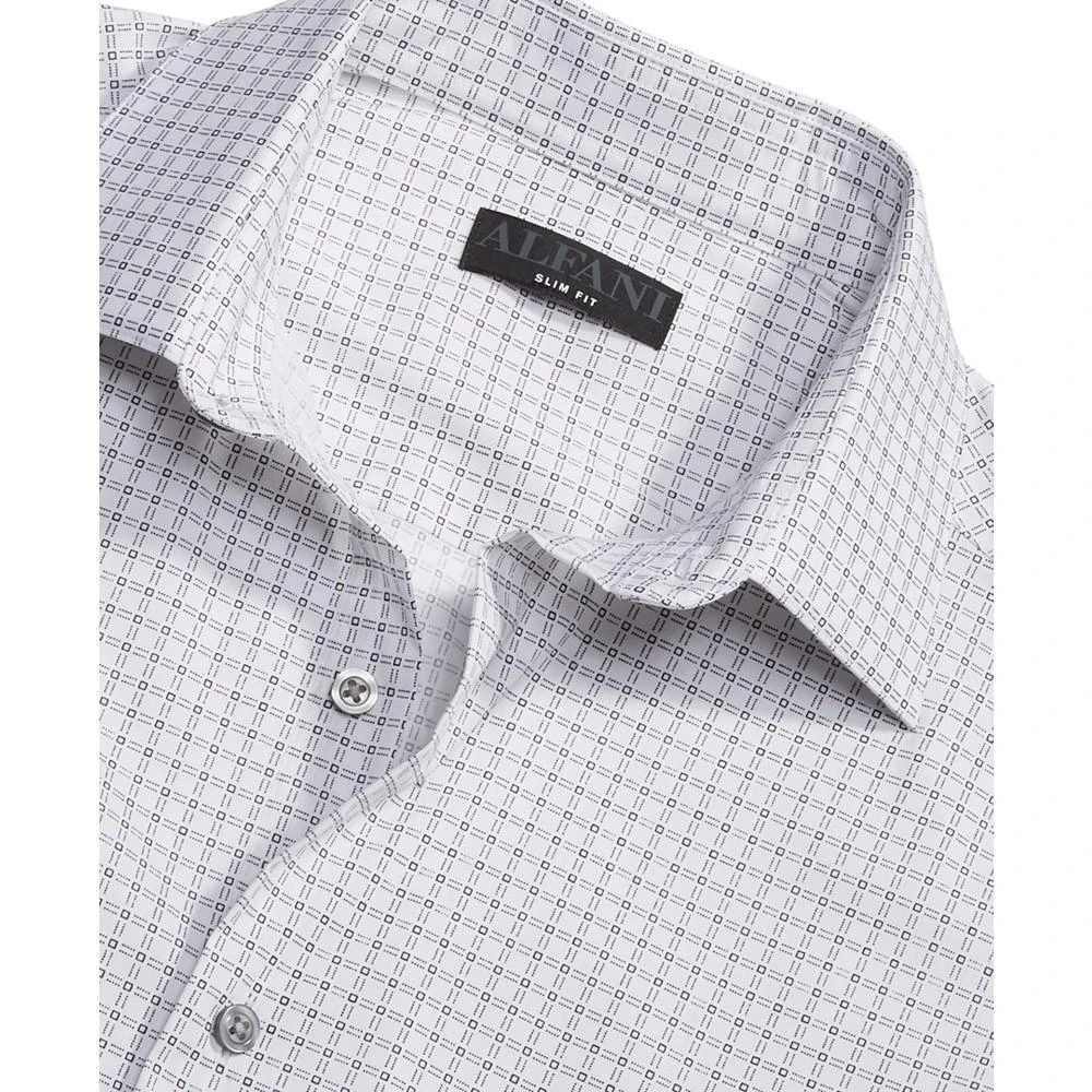 商品Alfani|Men's Slim Fit 2-Way Stretch Performance Dress Shirt, Created for Macy's,价格¥138,第5张图片详细描述