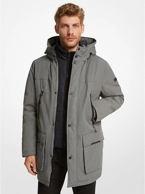 商品Michael Kors|Benson 2-in-1 Woven Parka,价格¥949,第1张图片