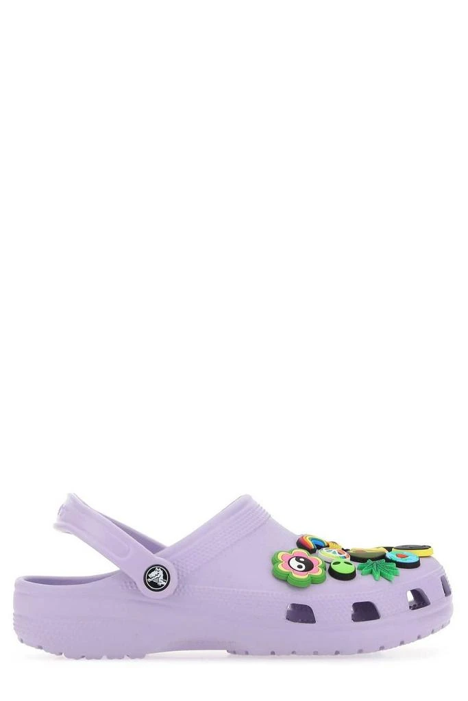 商品Crocs|Crocs Pattern Patch Slip-On Slippers,价格¥732,第1张图片