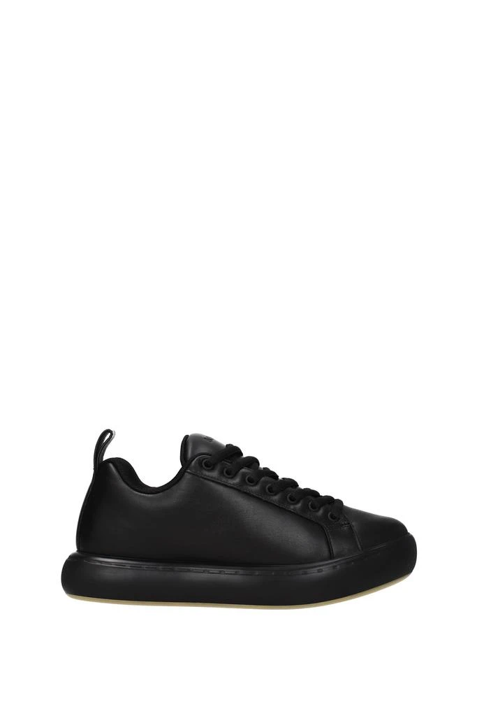 商品Bottega Veneta|Sneakers Leather Black,价格¥5150,第1张图片
