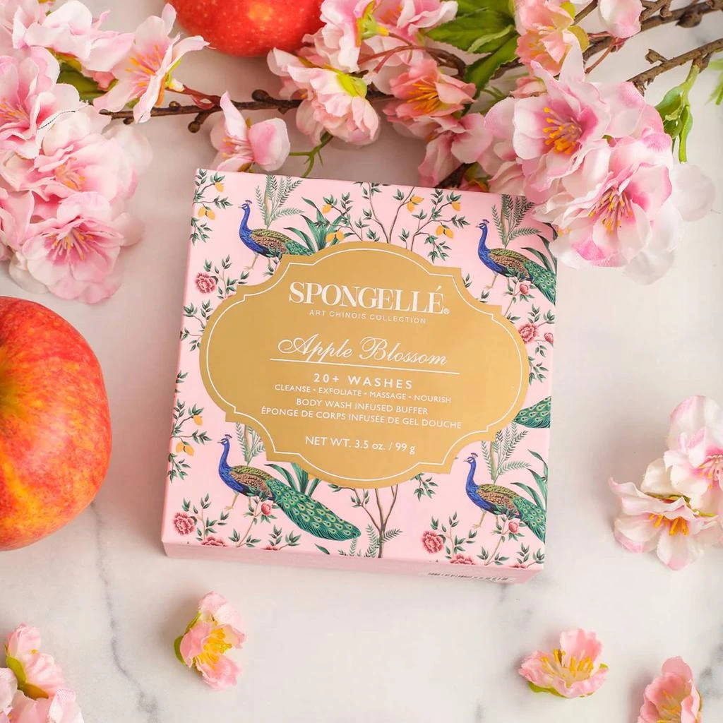 商品Spongellé|Spongellé - Apple Blossom Body Wash Infused Buffer,价格¥163,第3张图片详细描述