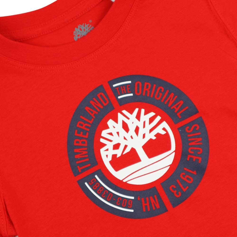 商品Timberland|White & Red 2 Pack T Shirts,价格¥234-¥253,第4张图片详细描述