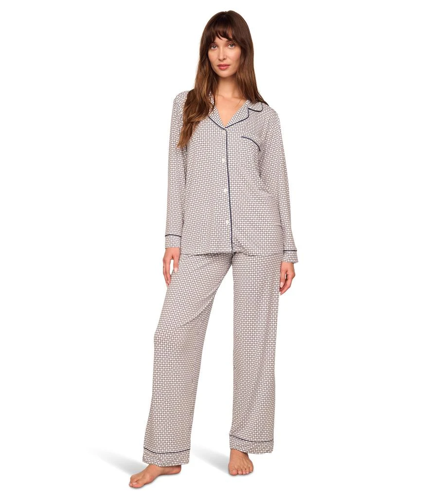 商品Eberjey|Gisele Printed - The Long PJ Set,价格¥1092,第1张图片