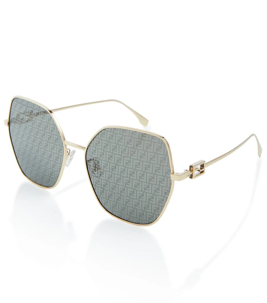 商品Fendi|Fendi Baguette oversized sunglasses,价格¥3659,第3张图片详细描述
