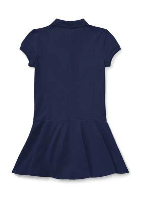 商品Ralph Lauren|Lauren Childrenswear Mesh Polo Dress Girls 7 16,价格¥319,第2张图片详细描述