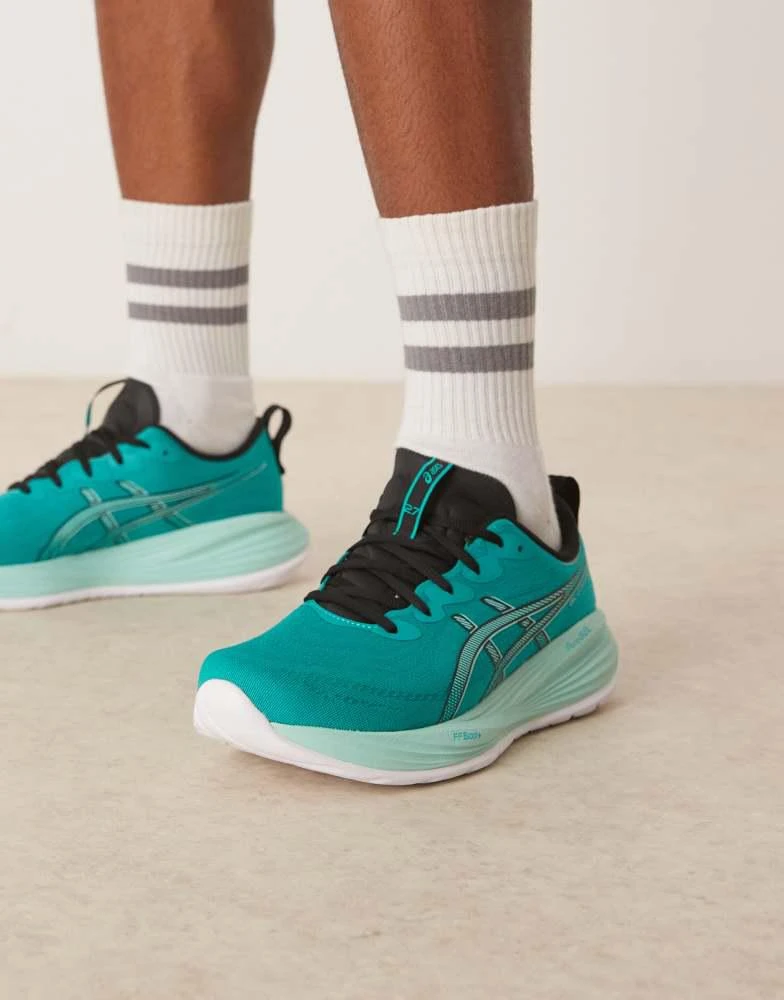 商品Asics|Asics Gel-Cumulus 27 running trainers in wave teal and illuminate mint,价格¥1451,第1张图片
