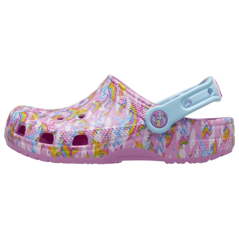 商品Crocs|Crocs Lisa Frank Rainbow Clogs - Girls' Grade School,价格¥376,第2张图片详细描述