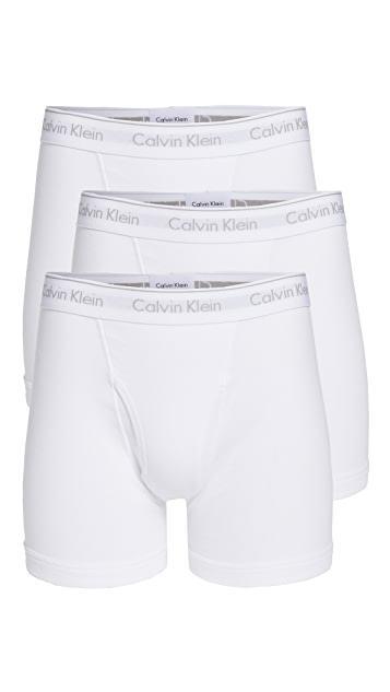商品Calvin Klein|3 条装贴身平角内裤,价格¥190,第7张图片详细描述