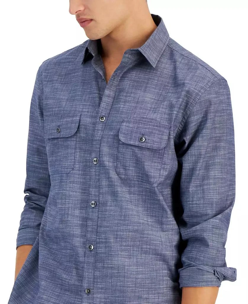 商品Alfani|Men's Regular-Fit Solid Shirt, Created for Macy's,价格¥368,第3张图片详细描述