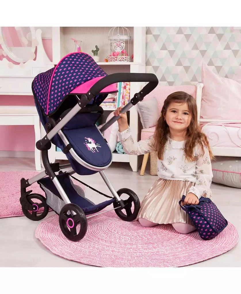 Baby Doll City Vario Pram Baby Doll Stroller with Diaper Bag 商品