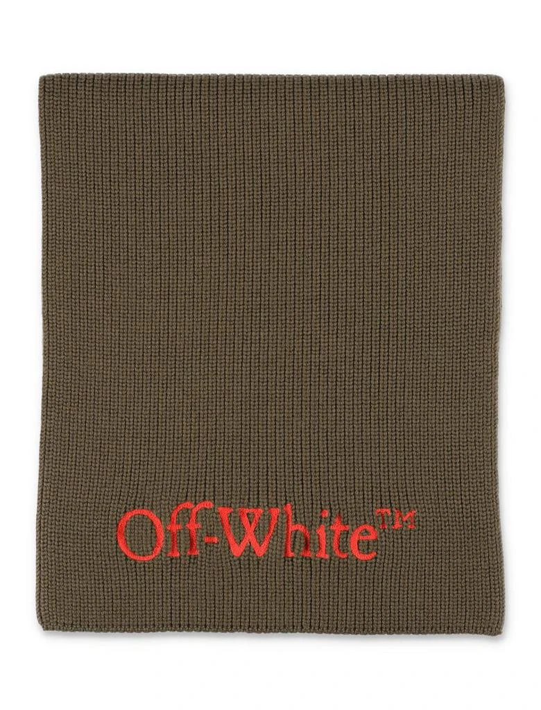 商品Off-White|Off-White Bookish Knit Scarf,价格¥1380,第1张图片