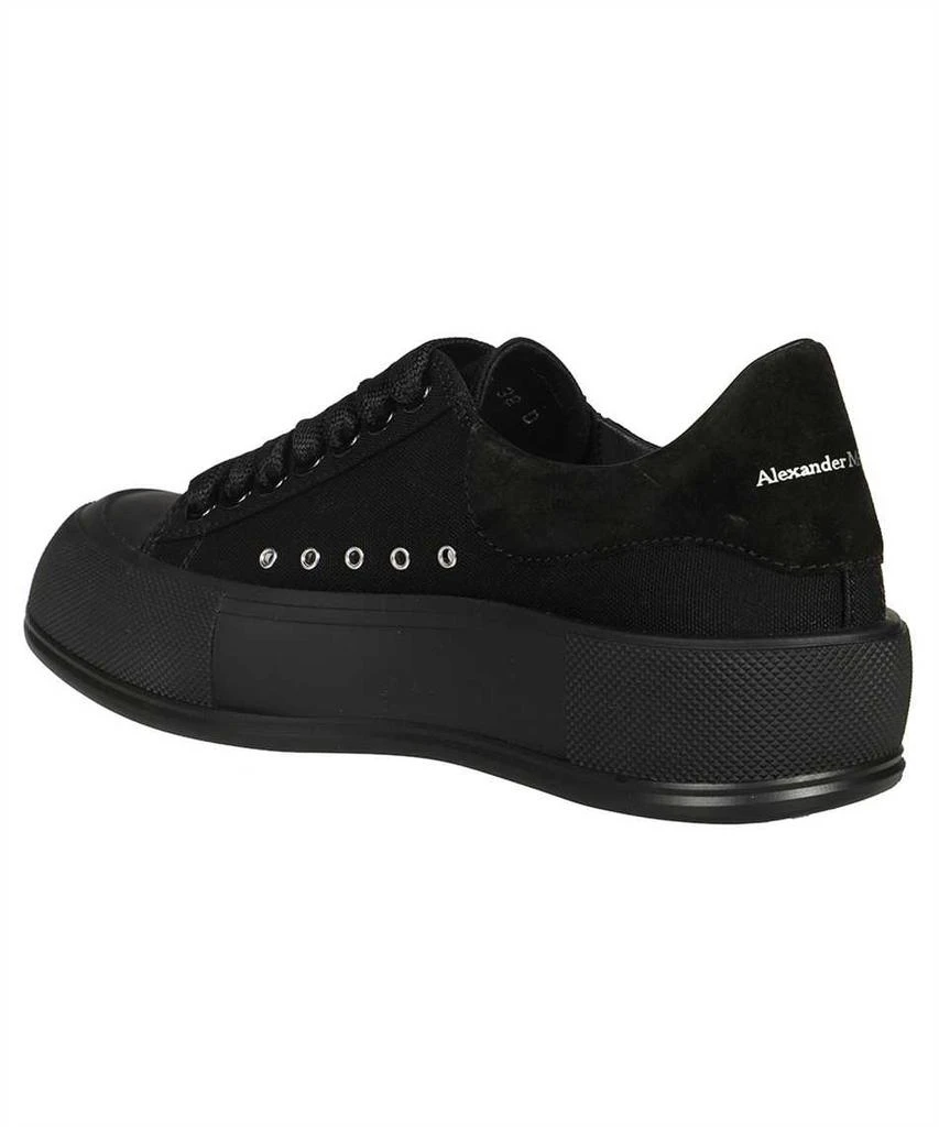 商品Alexander McQueen|Alexander McQueen DECK LACE UP PLIMSOLL Sneakers,价格¥3804,第3张图片详细描述