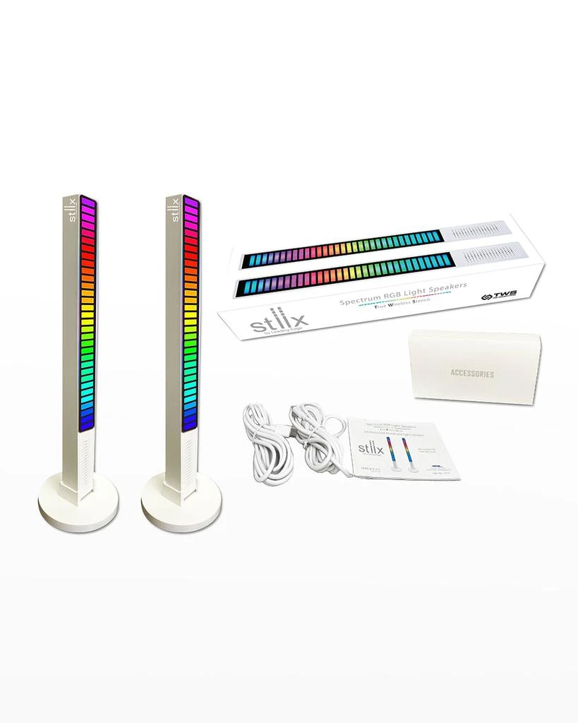 商品Stiix|Spectrum RGB Light Wireless Stereo Speakers,价格¥263,第1张图片