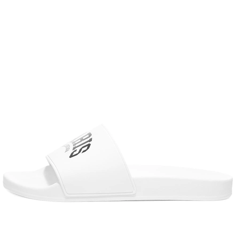 商品Balenciaga|Balenciaga Paris Logo Pool Slide,价格¥1207,第2张图片详细描述