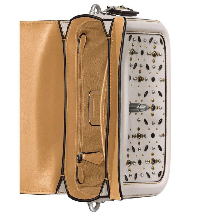 商品Coach|Page铆钉钻饰手拎斜跨两用包,价格¥2199,第3张图片详细描述