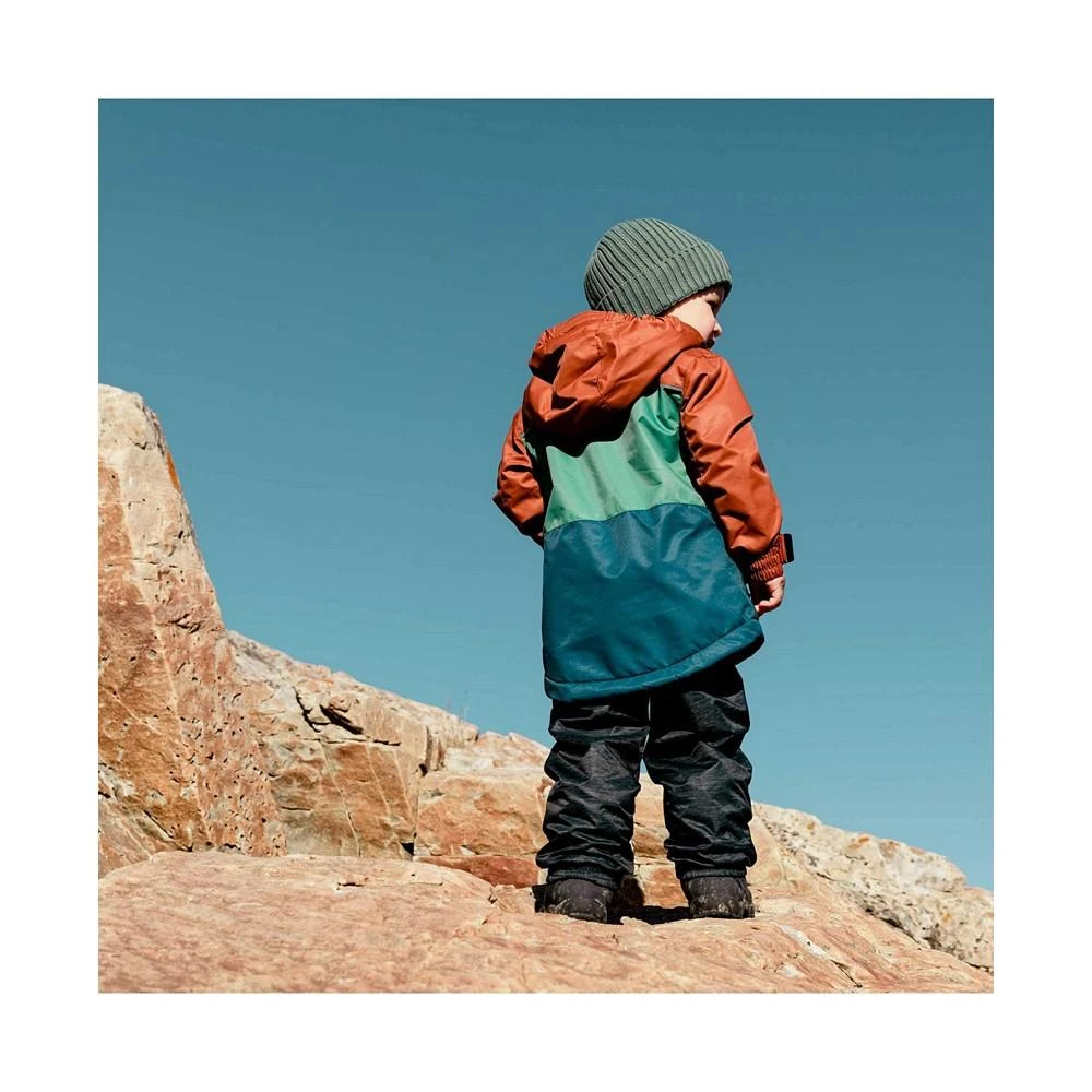 商品Deux par Deux|Boy Two Piece Colorblocked Spring Rain Set Brown, Green & Blue - Toddler|Child,价格¥782,第3张图片详细描述