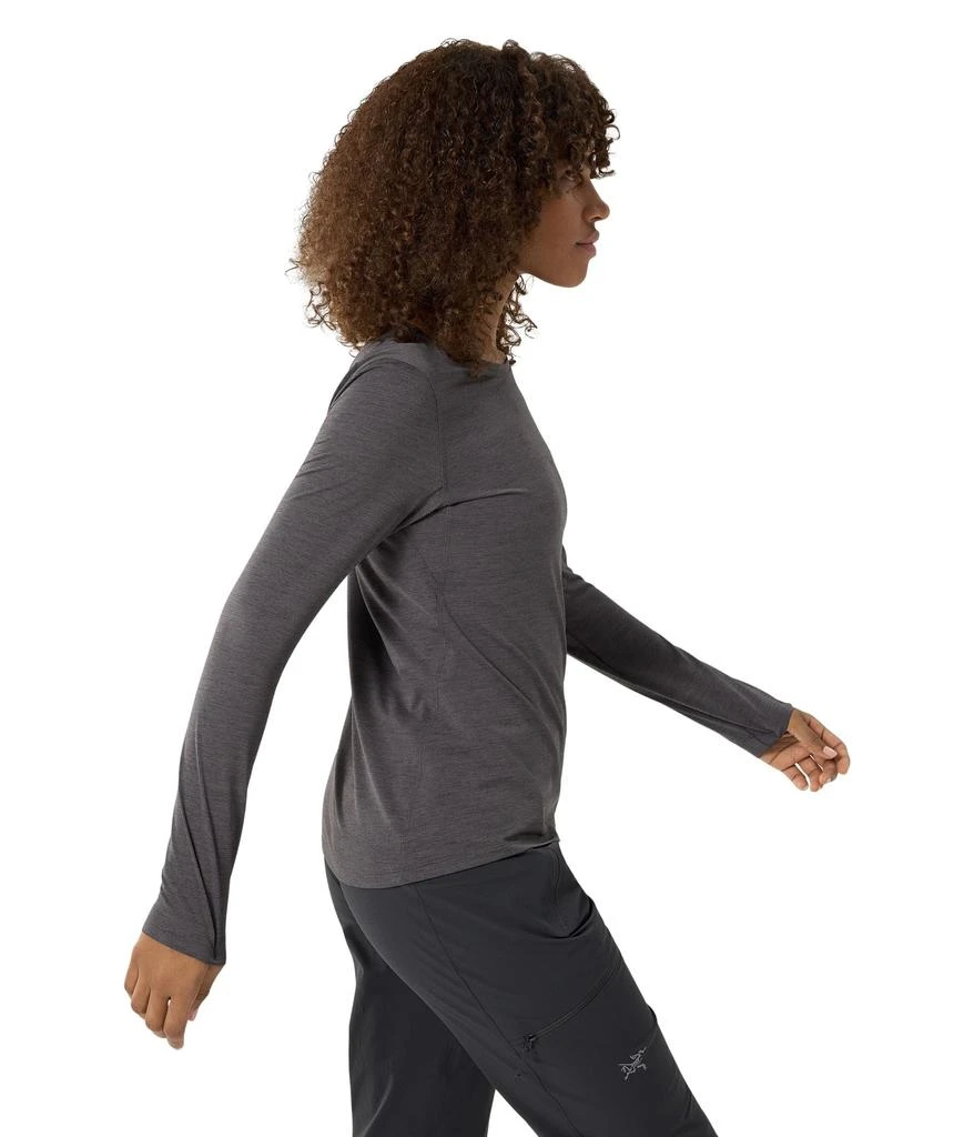 商品Arc'teryx|Arc'teryx Taema Crew Neck Long Sleeve Shirts for Women | Quick Dry Long Sleeve Workout Shirts - Hiking Running Fitness Tops,价格¥467,第3张图片详细描述