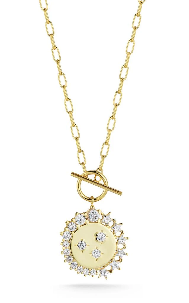商品Sphera Milano|Gold Vermeil Medallion Necklace,价格¥591,第1张图片