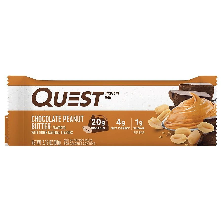 商品Quest Nutrition|Protein Bar Chocolate Peanut Butter,价格¥23,第1张图片