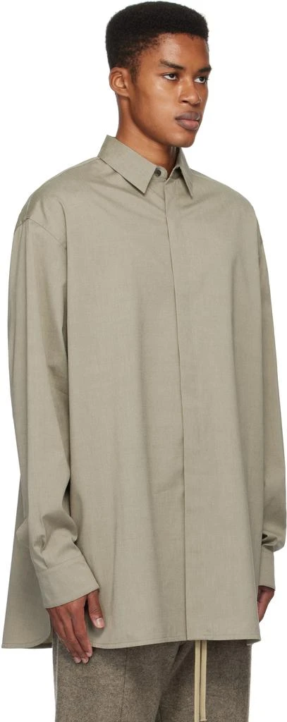 商品Fear of god|Khaki Vented Button Up Shirt,价格¥3457,第2张图片详细描述