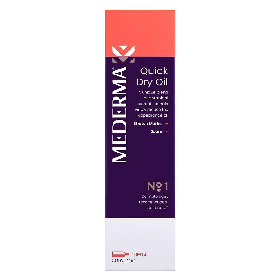 商品Mederma|Quick Dry Oil Scar & Stretch Mark Treatment Unscented,价格¥112,第1张图片