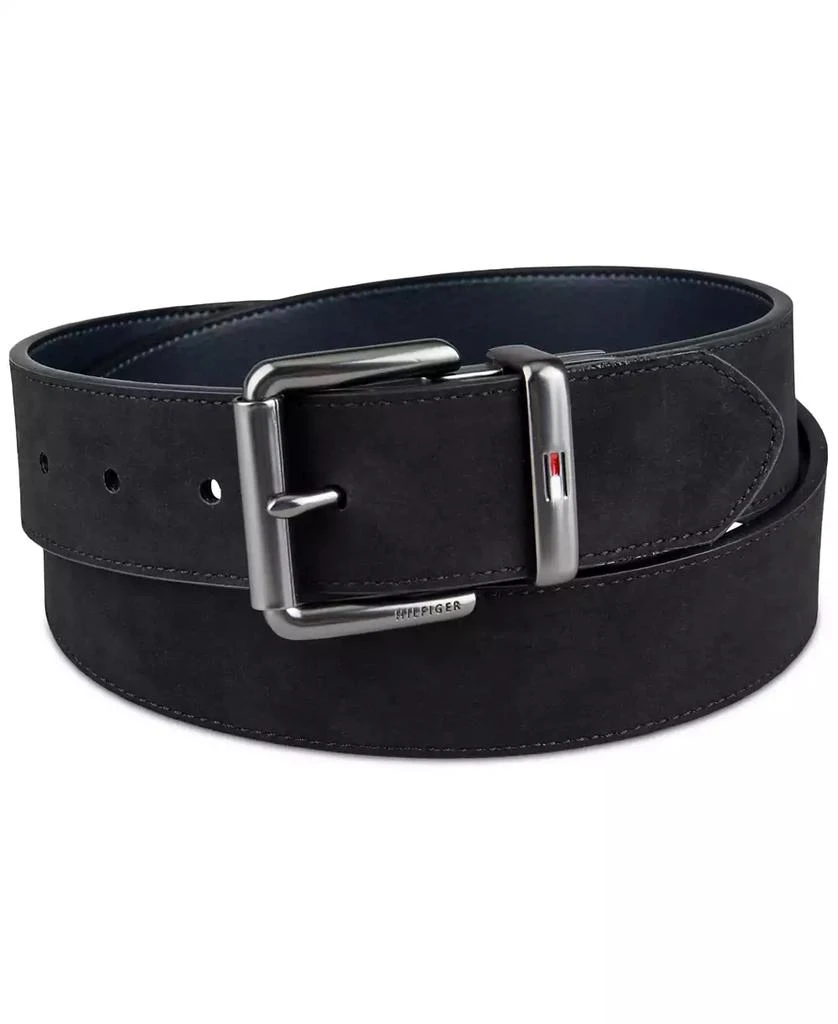 商品Tommy Hilfiger|Men’s Two-In-One Reversible Casual Matte and Pebbled Belt,价格¥306,第5张图片详细描述