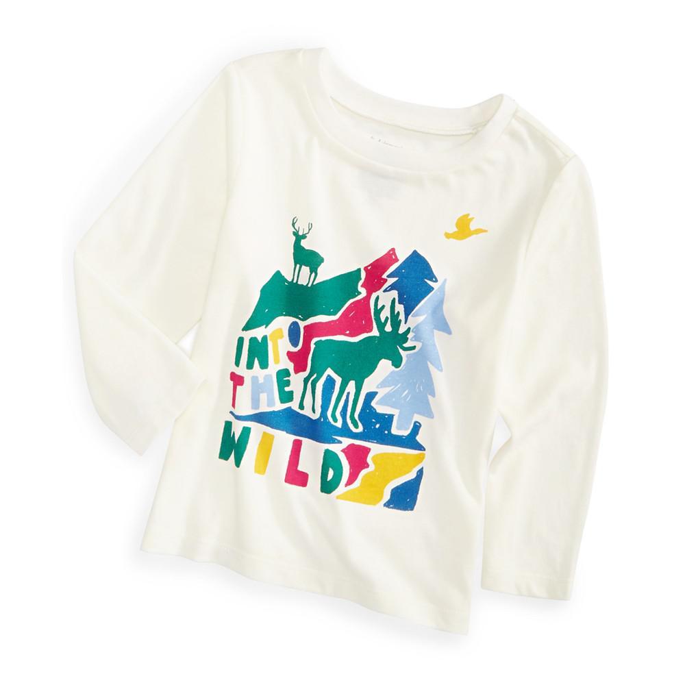 商品First Impressions|Toddler Boys Into the Wild Shirt, Created for Macy's,价格¥89,第1张图片