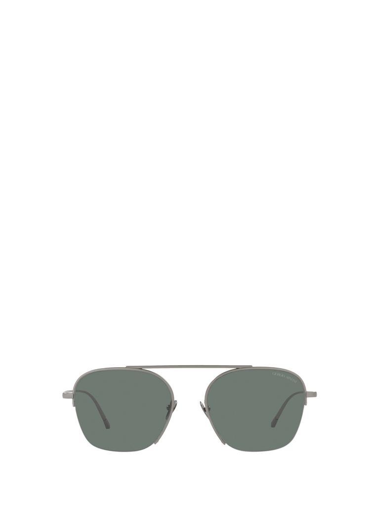 商品Giorgio Armani|Giorgio Armani AR6124 matte gunmetal male sunglasses,价格¥1497,第1张图片