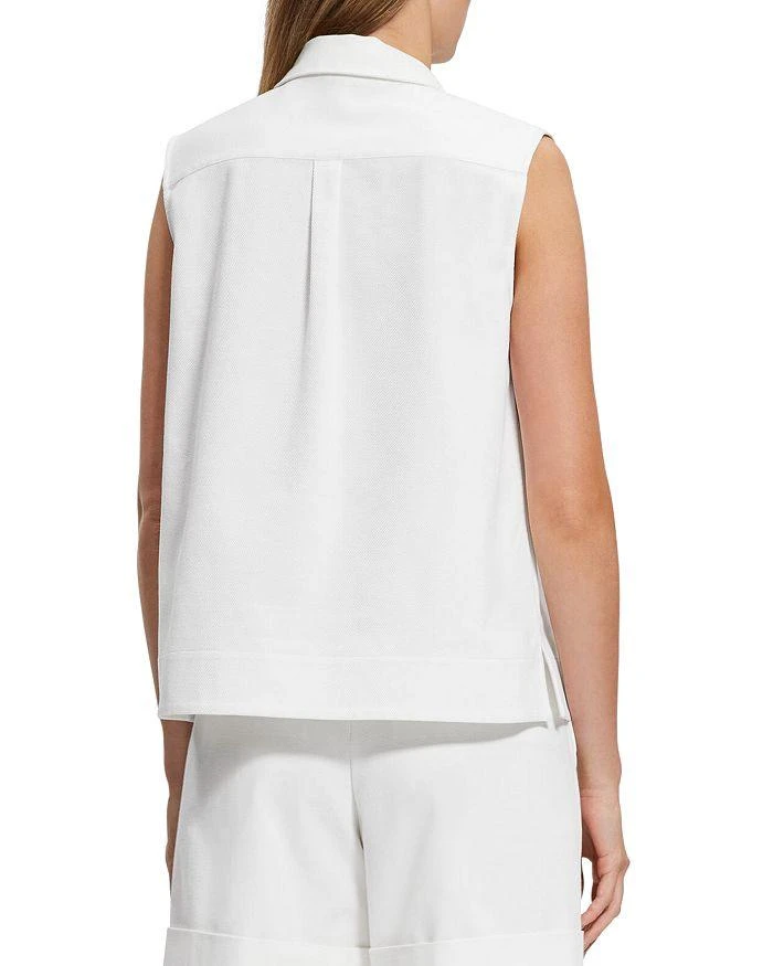 商品Theory|Sleeveless Polo Shirt,价格¥558,第2张图片详细描述