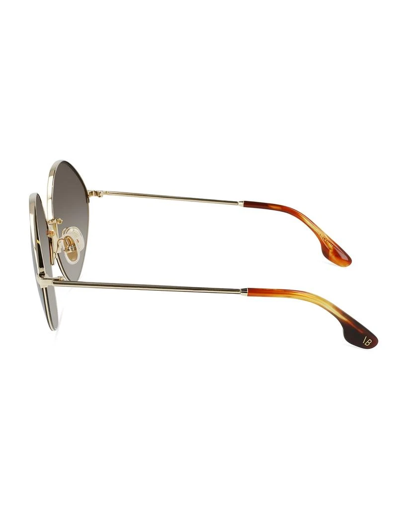 商品Victoria Beckham|V-Star Geometric Oval Metal Sunglasses,价格¥3509,第3张图片详细描述